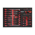 Teng Tools TTEMD122N - 122 Piece Mega Drive Screwdriver Set in EVA TTEMD122N